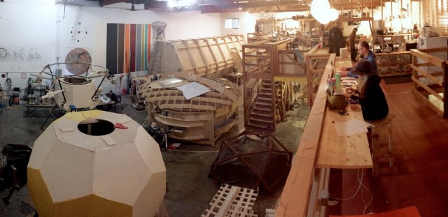 A view of Prospect's production design warehouse.