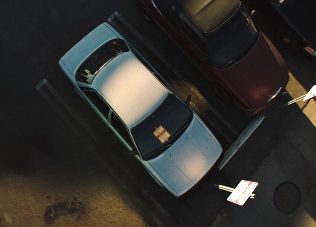 The majority of the film takes place in a parked car, which becomes almost a character in its own right