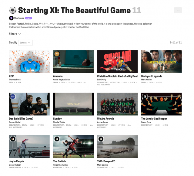soccer short films